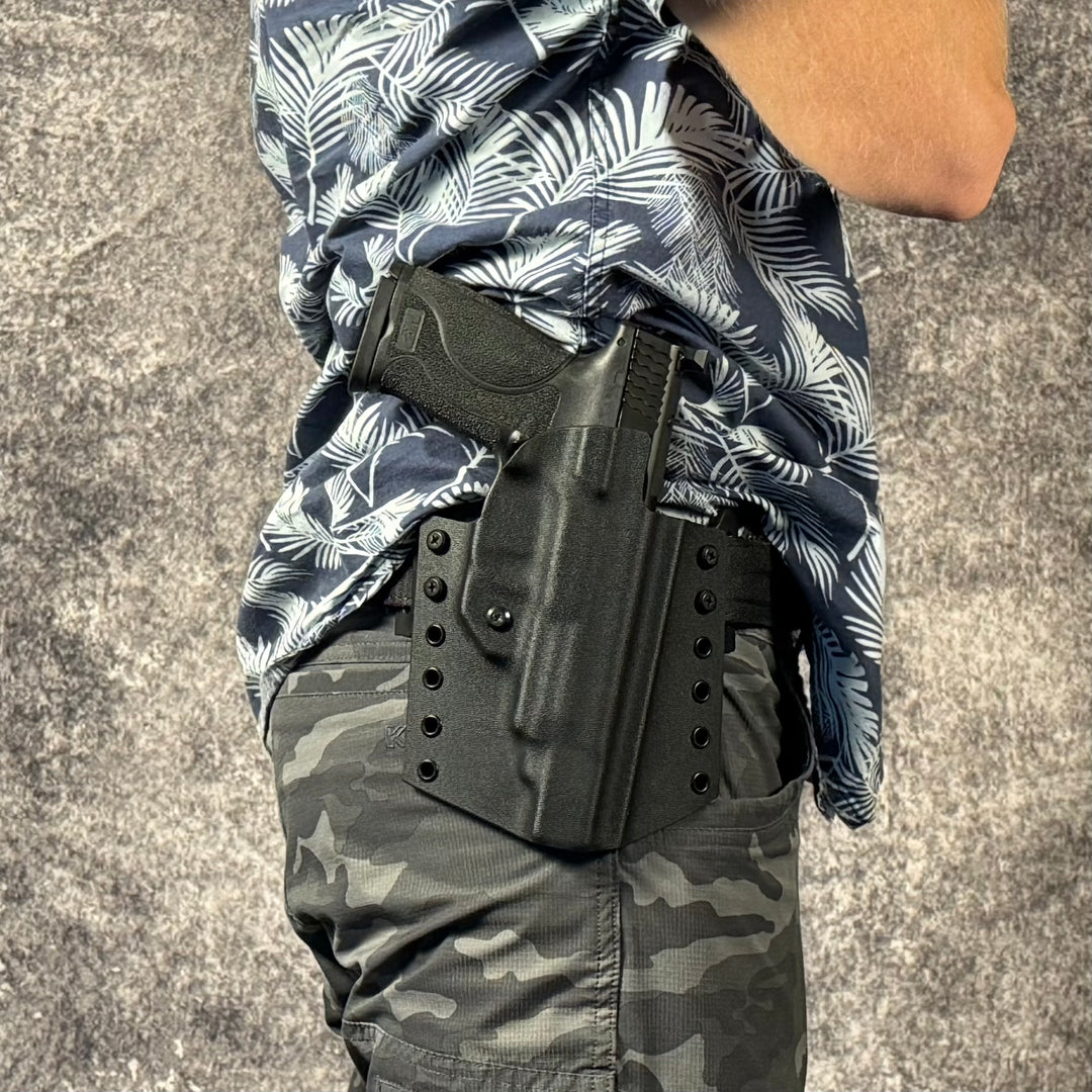 S&W M&P 10mm 5.6" OWB Conceal Carry Holster (Ready to Ship)
