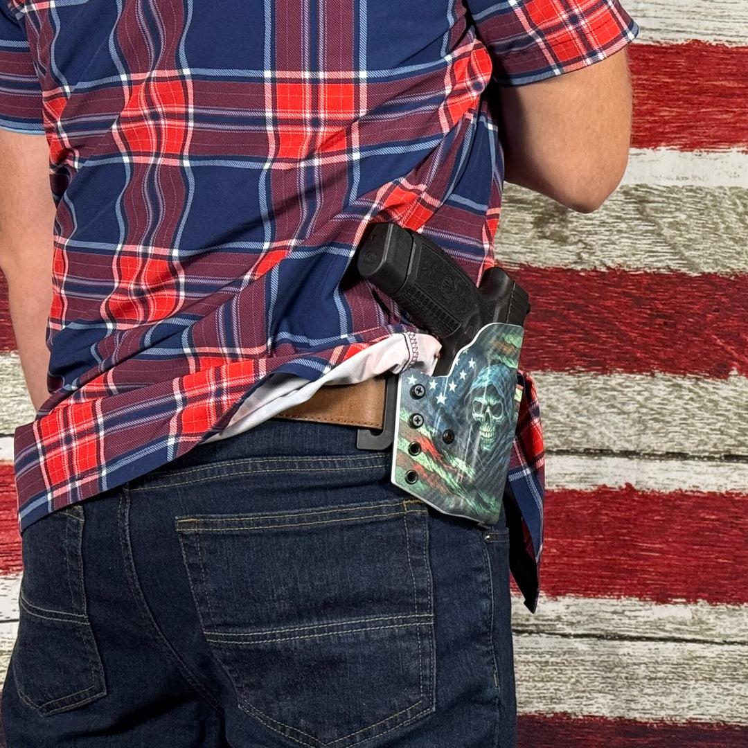 Liberty or Death ☠️ (LIGHT) - Limited Edition OWB Concealed Carry Holster