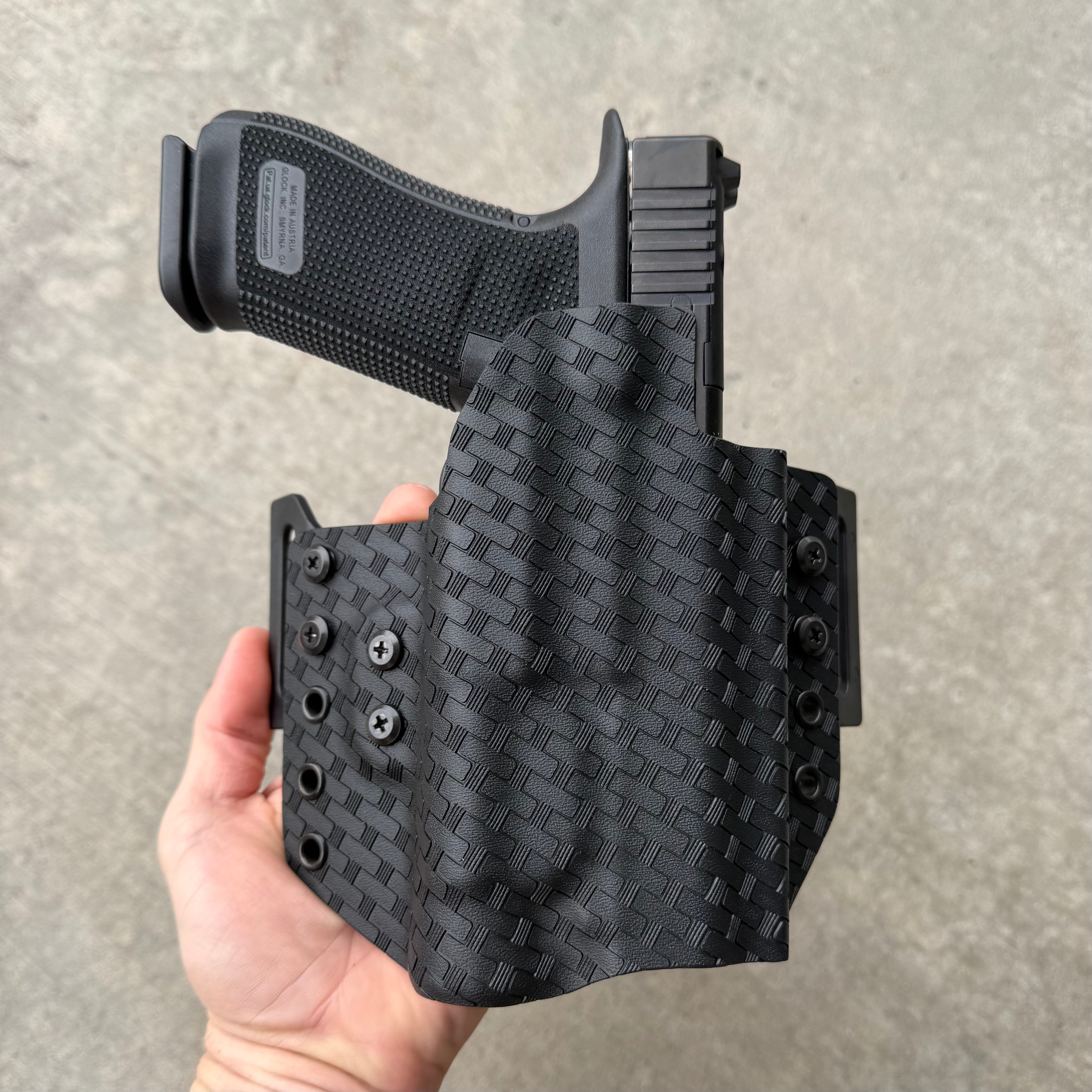 OWB Light-Bearing Conceal Carry Holster – Upper Hand Holsters
