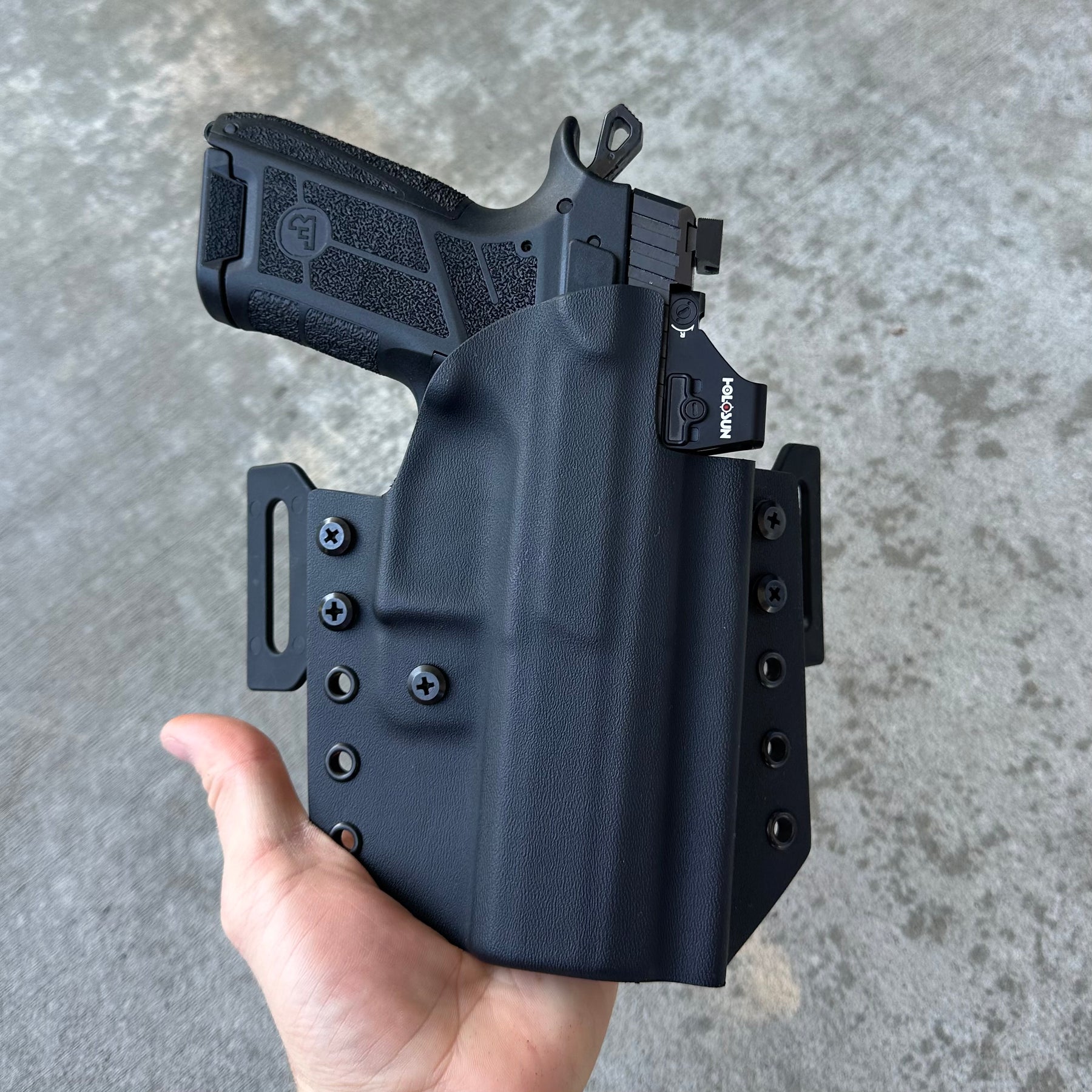 CZ P09 Nocturne OWB Conceal Carry Holster (Ready to Ship) – Upper Hand ...