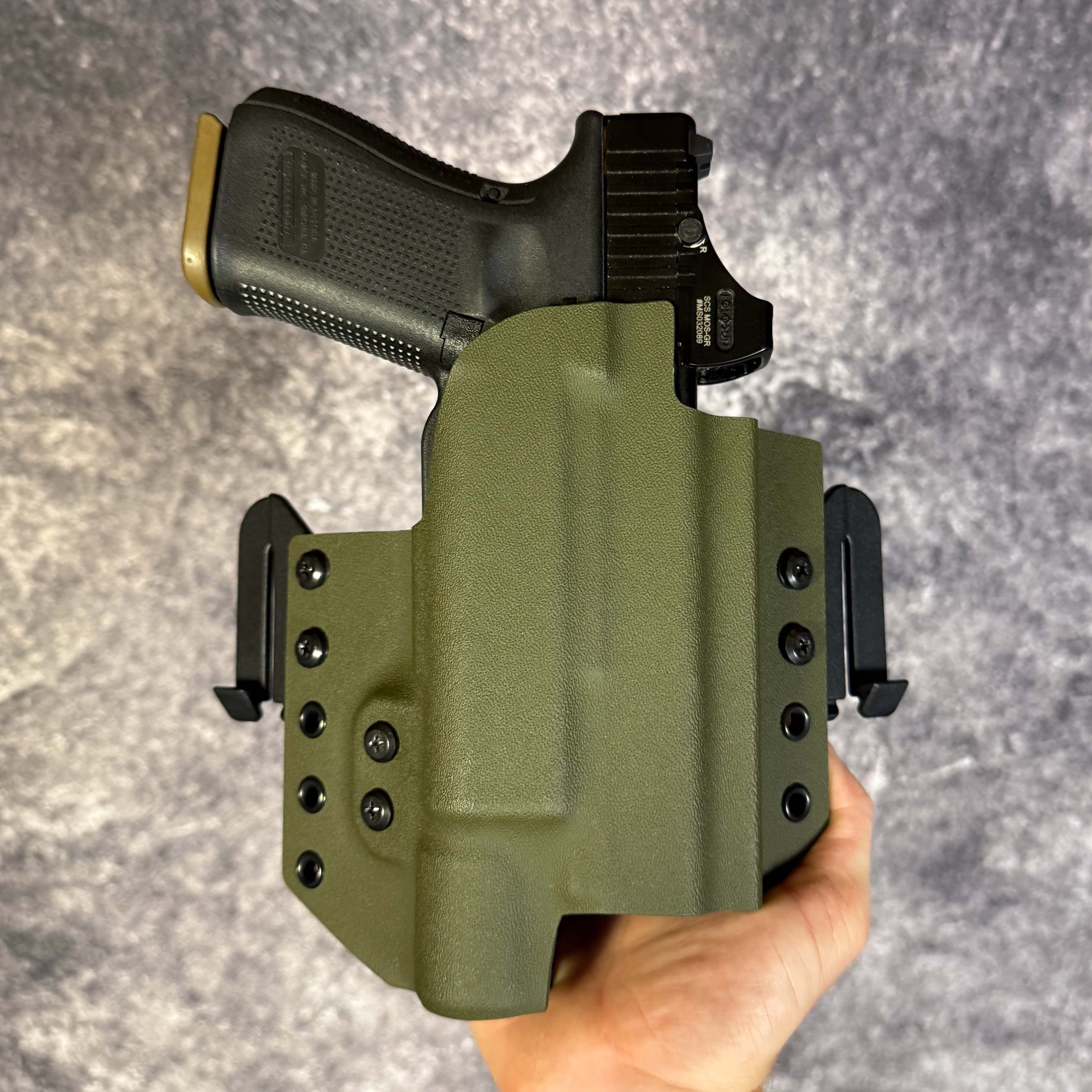 OWB Light-Bearing Conceal Carry Holster – Upper Hand Holsters