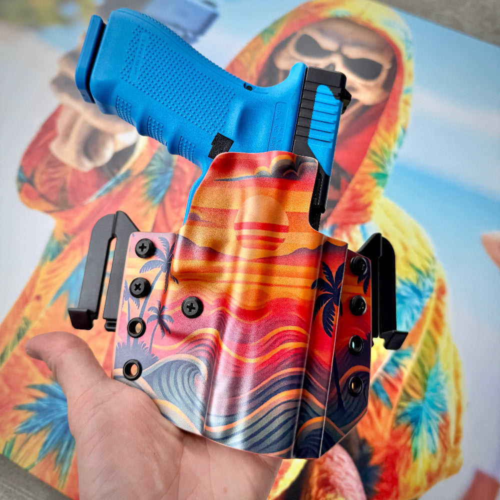 Sunset Inferno - Limited Edition OWB Concealed Carry Holster