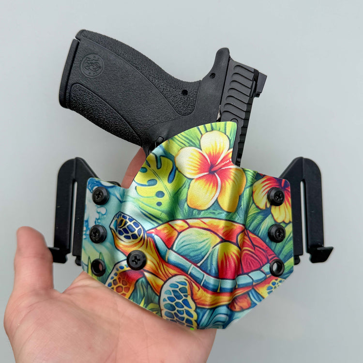 Shell Shock Handwriting Shell Shock Operator 🐢- Limited Edition OWB Concealed Carry Holster ...