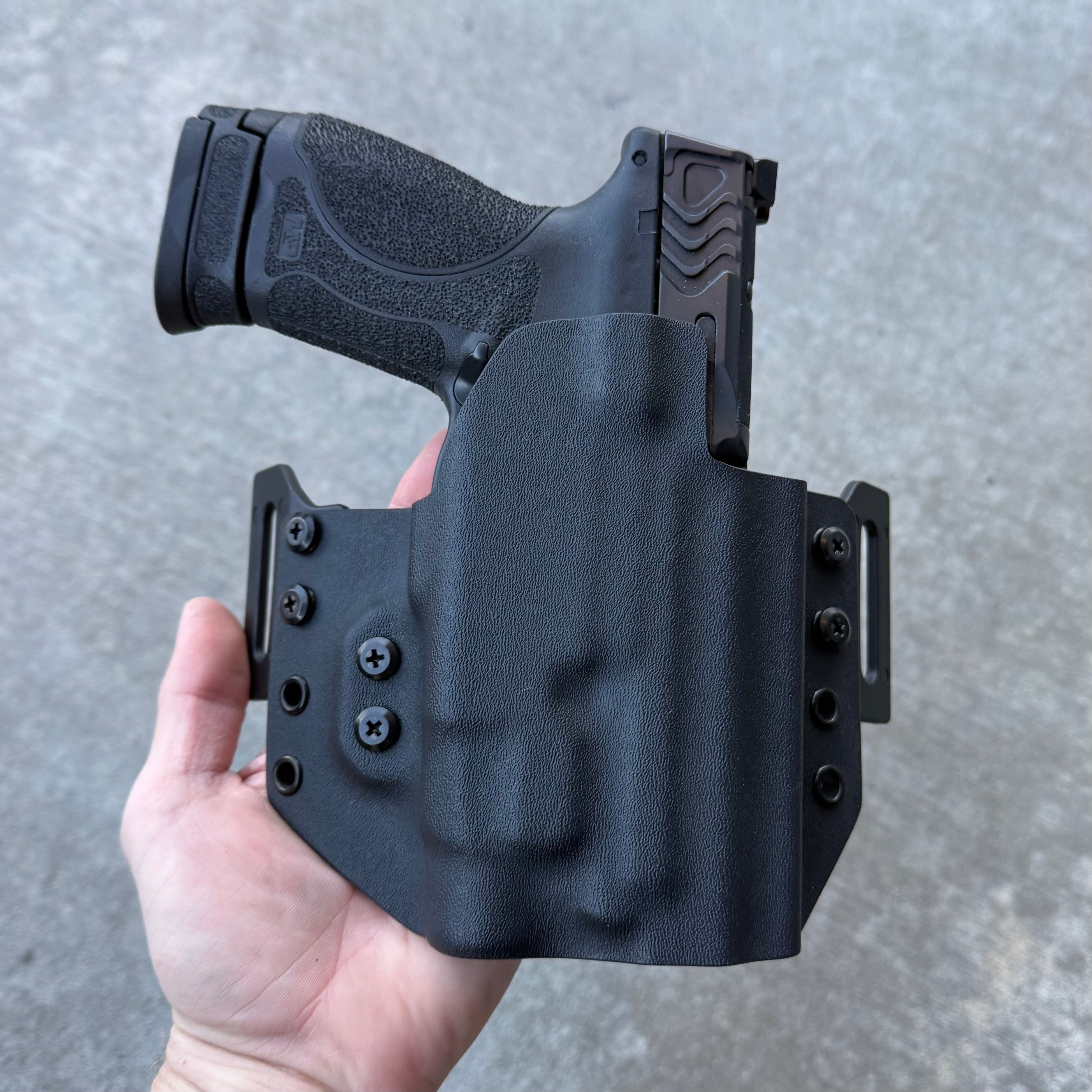 OWB Light-Bearing Conceal Carry Holster – Upper Hand Holsters