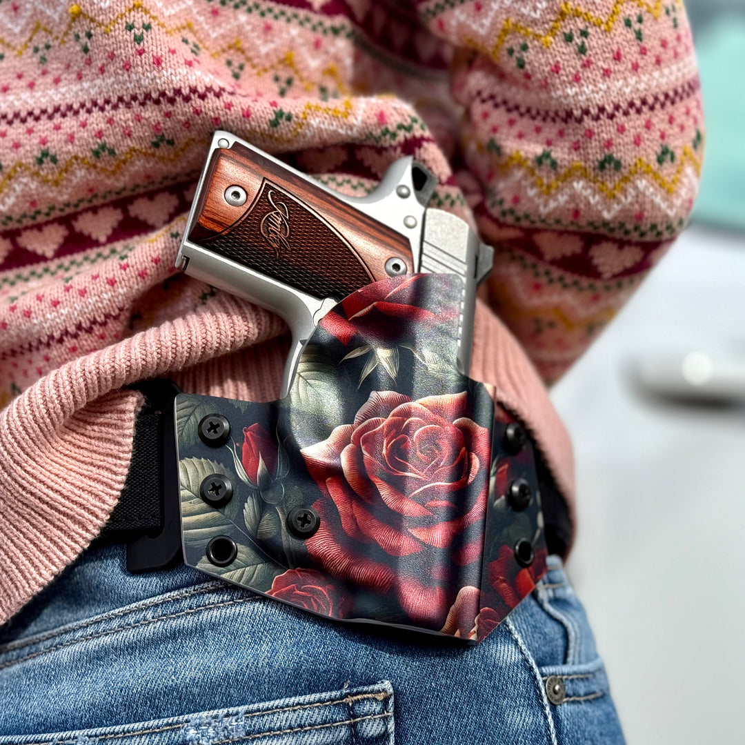 Blood & Petals - Limited Edition OWB Concealed Carry Holster