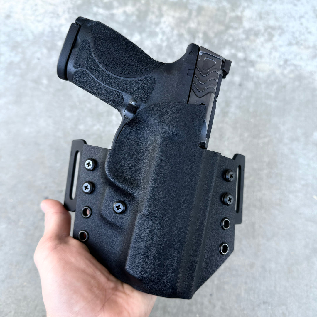 S&W M&P 9 M2.0 Compact Carry Comp & Full Size (4.25") OWB Conceal Carry Holster (Ready to Ship)